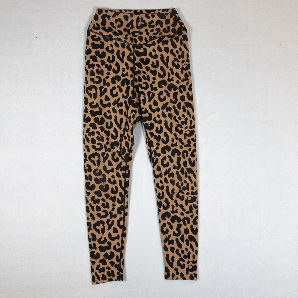 Balance Athletica The Ascend Pants Leggings King Cheetah Size Small